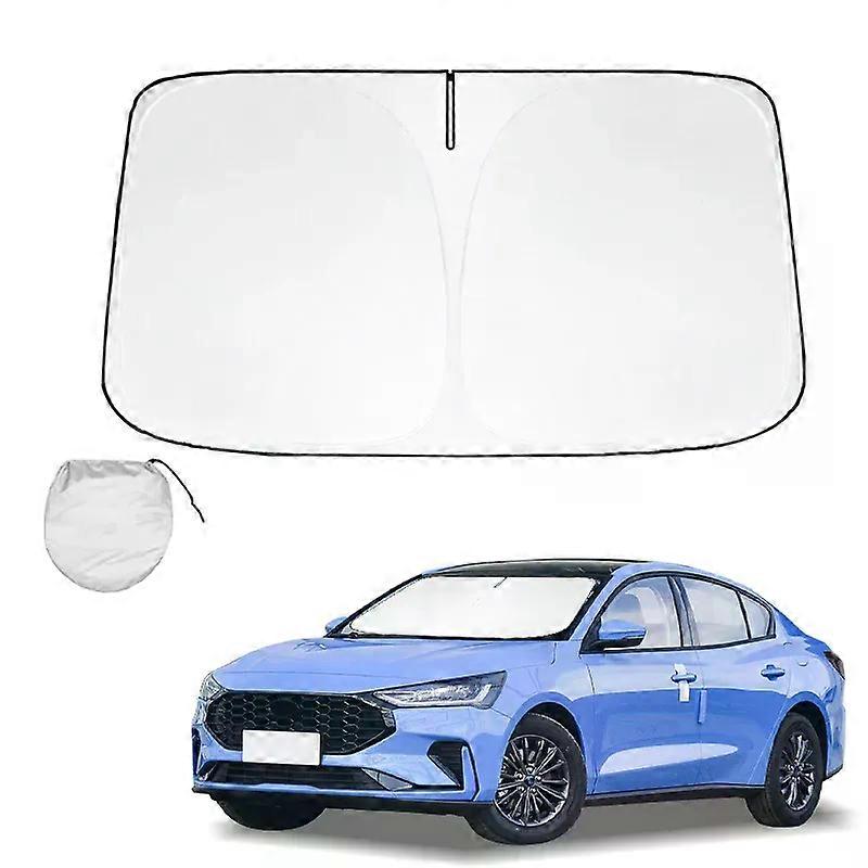 Car Windshield Sun Shade For Ford Focus Sunshade Summer Visor Protector Foldable Blocks UV Rays Protection Accessorie