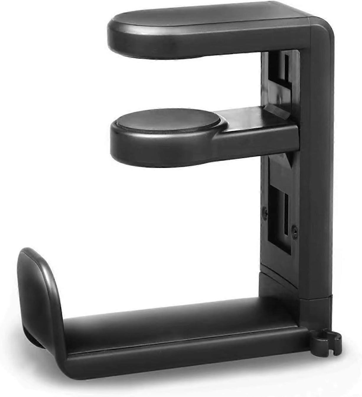 Headset Stand for PC Gaming Headphones, Adjustable Under Desk Mount with Rotating Arm Clamp for All Headphone Sizes