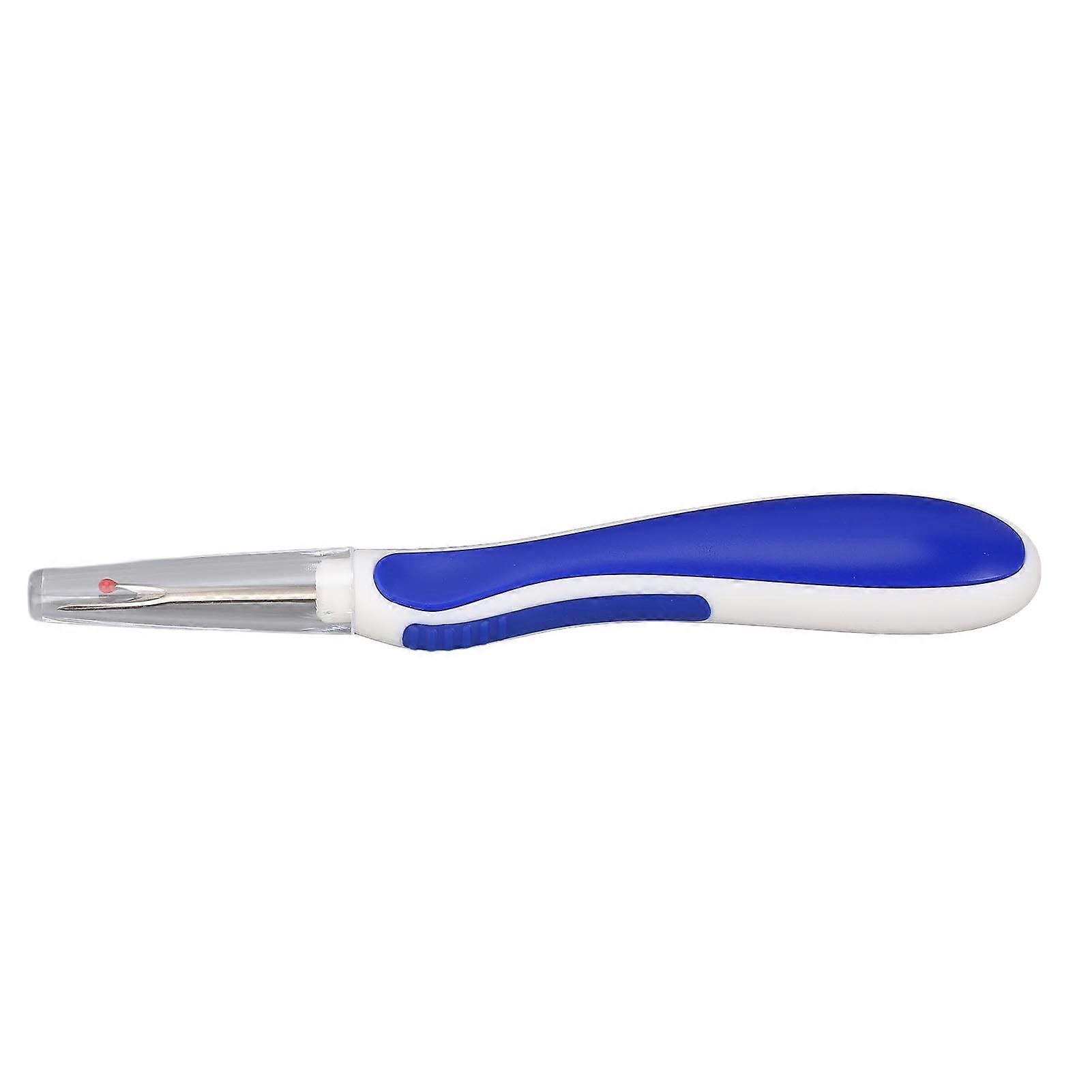 Seam Ripper Ergonomic Silicone Handle Labor Saving Sewing Stitch Remover Thread Unpicker Blue