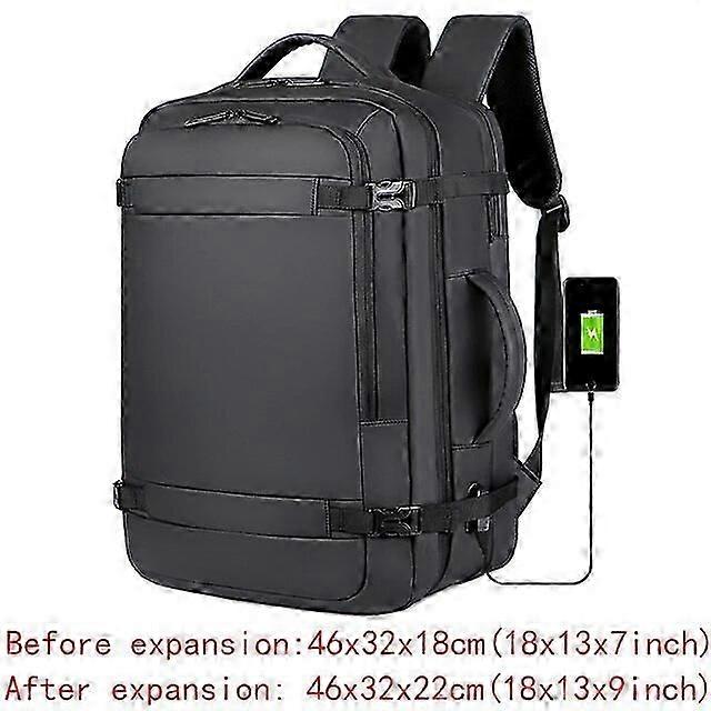 Large Capacity Multifunctional Extensible Rechargeable Hand-held Backpack Men's Waterproof Business Travel Computer Backpack Men Backpacks