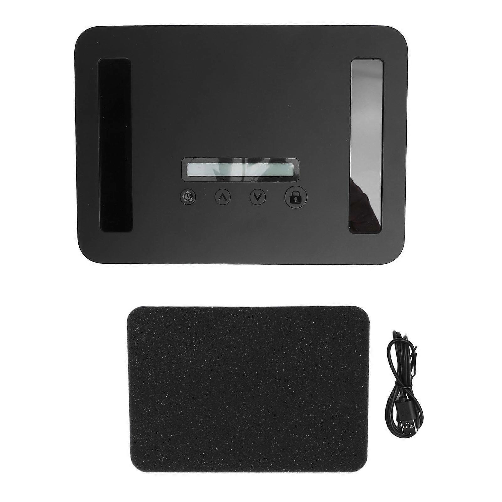 Phone Lock Box with Timer Aluminum Alloy Lock Storage Box for Studying Time Management