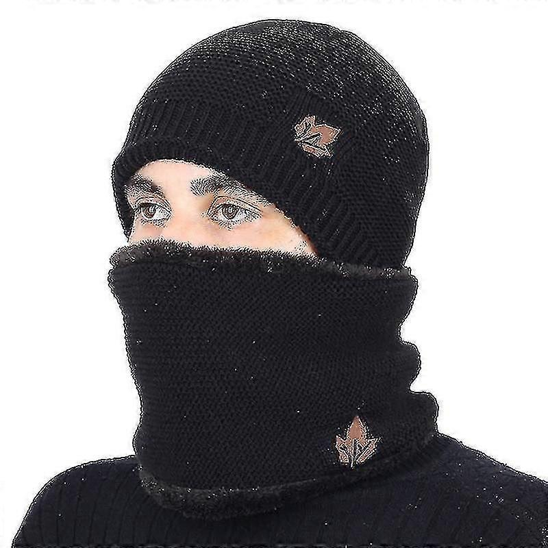 Two Pieces Winter Warm Hat & Scarf Set