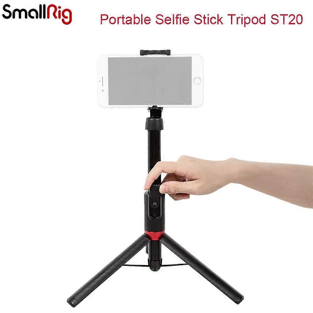 SmallRig Simorr Portable Universal Selfie Stick Tripod ST20 1.3m Quick Release For Smartphone Bluetooth Remote Control