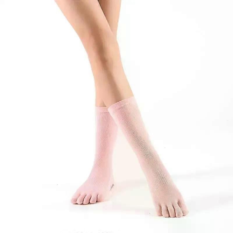 Chaussettes d’exercice de yoga Bas de longueur moyenne Sport Danse Chaussette élastique
