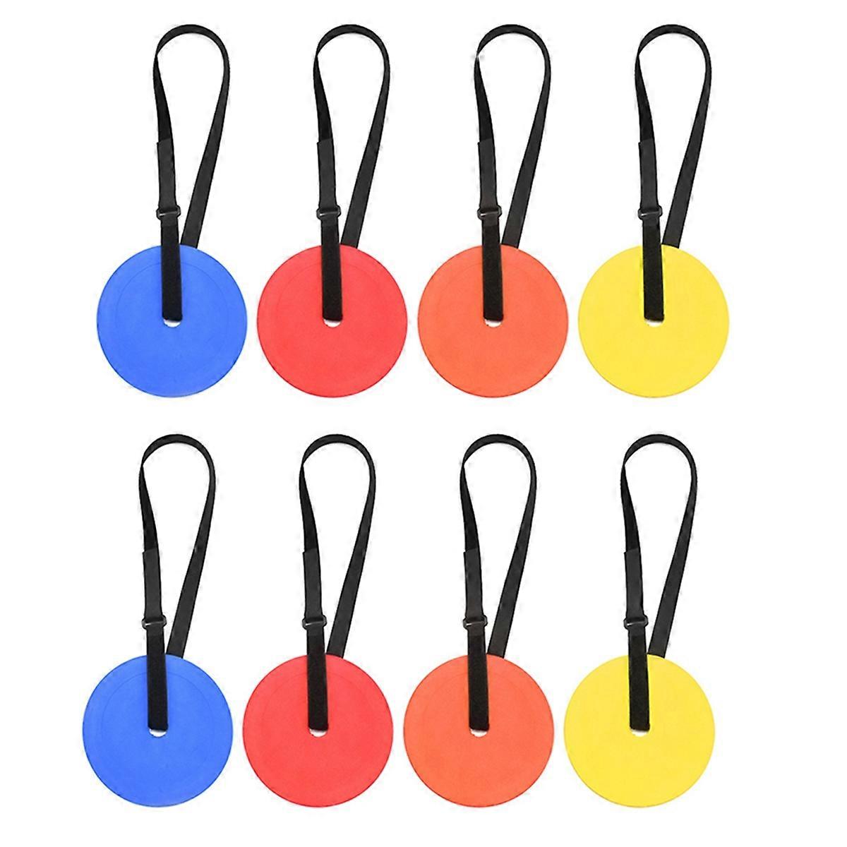 8PCS Football Training Target Plate, Football Practice Aids , Soccer Goal Target, Training Set with