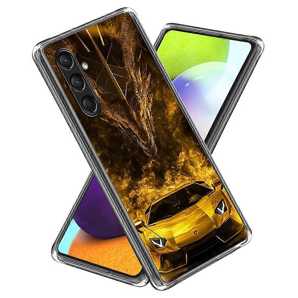 For Samsung Galaxy A26 5G Case Pattern Printed IMD Shockproof TPU Phone Cover
