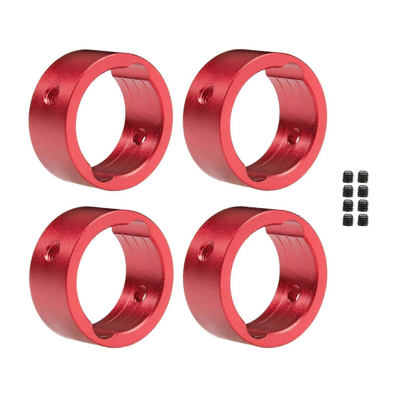 4x RC Aluminum Alloy Drive Cup Sleeves Replacement Easy to Install for 1/5 DIY