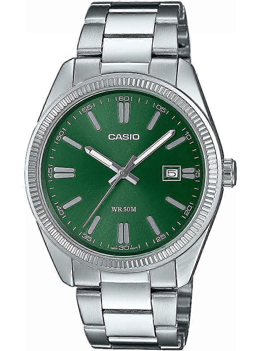 Casio Silver Rostfritt Stål MTP-1302PD-3AVEF Herrklocka