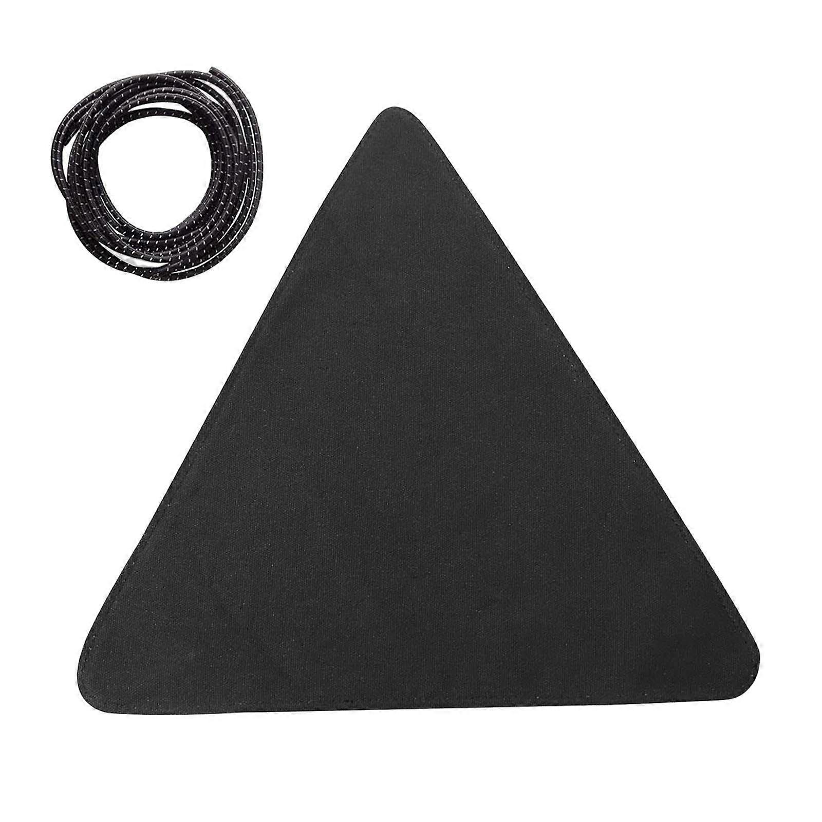 Canvas Camping Triangle Stool Cloth Foldable Wear Resistant for Picnic