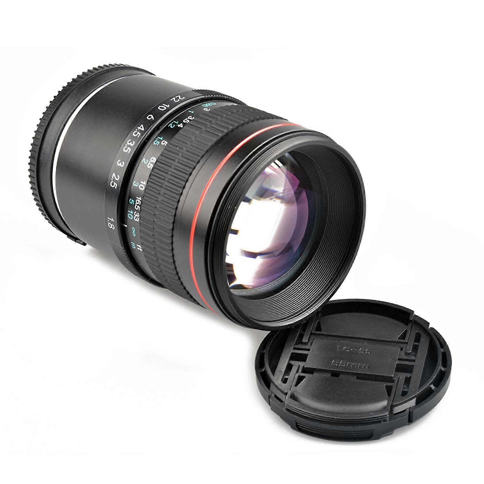 85mm F/1.8 Fixed Focus Lens Medium Manual Telephoto Portrait SLR Camera Lens for NEX-7 / NEX-6 / NEX-5 / NEX-5N/NEX-5R