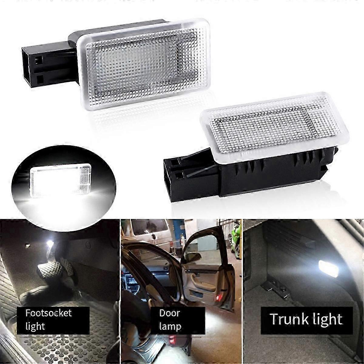 V40/V40CC/S60/S80/XC40 Compatible LED Luggage Boot Light with Footwell Welcome Door Lamp