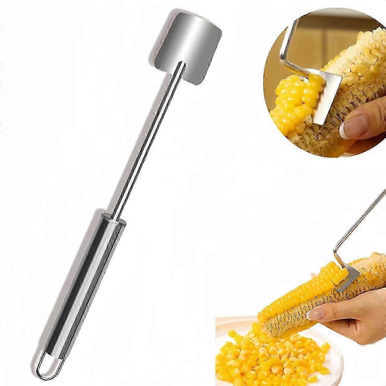 2024 Verbesserter Edelstahl-Maisschäler - Einfache Entfernung von Körnern