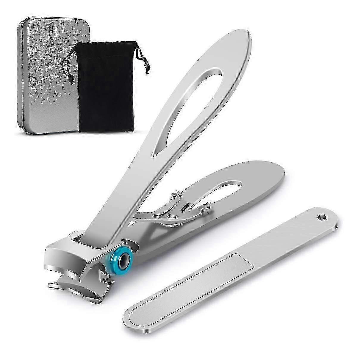 Tăietor de unghii din oțel inoxidabil pentru unghii groase - Maxilar larg