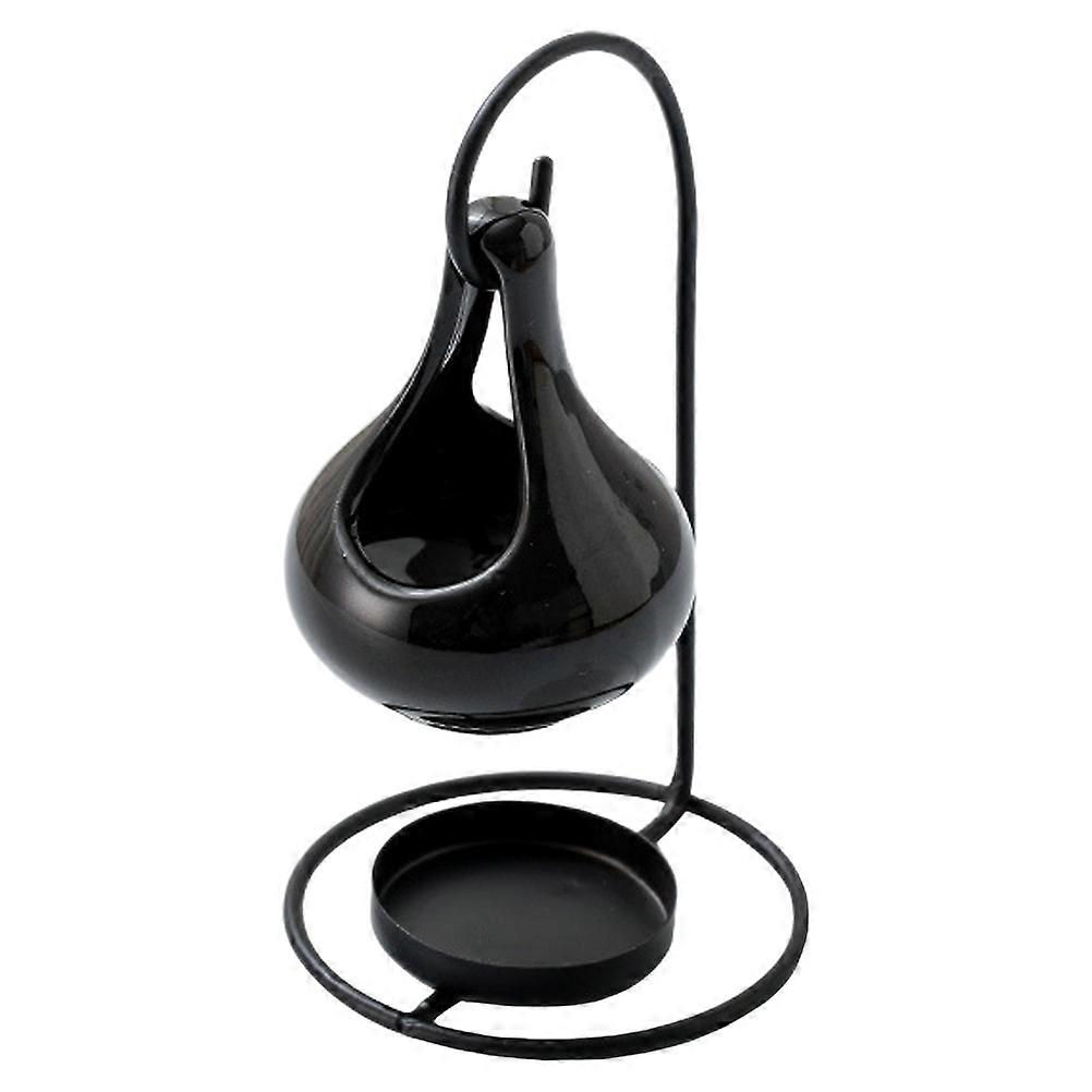 It sounds like you're describing a product listing or looking to for a **ceramic hanging tealight candle holder** that also functions as an