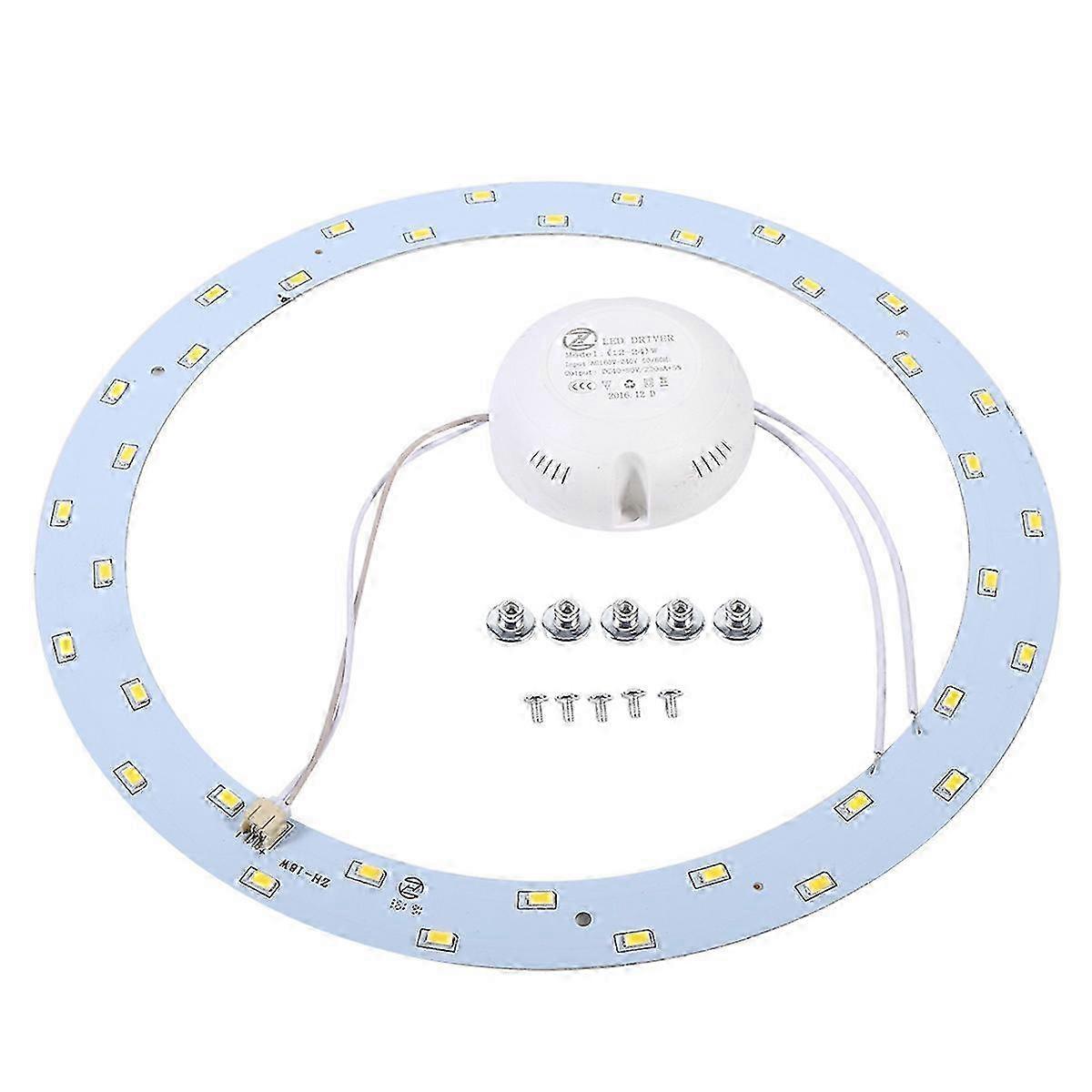 18W 220V 5730 SMD Circle Light LED Panel Round Ceiling Lamp Board Bulb Replacement Warm White