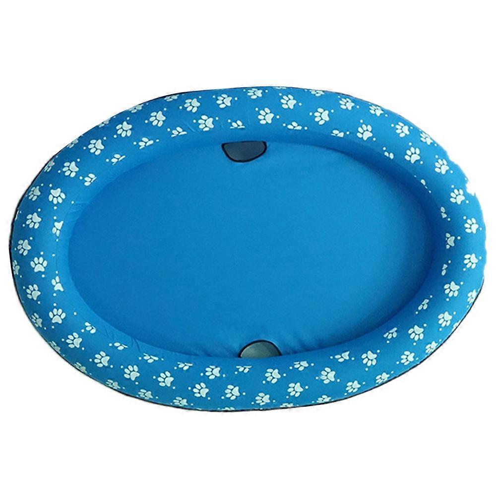 Foldable Portable Inflatable Pet Pool with Floating Mat for Cats and Dogs – Durable Summer Water Play Solution for Outdoor Use