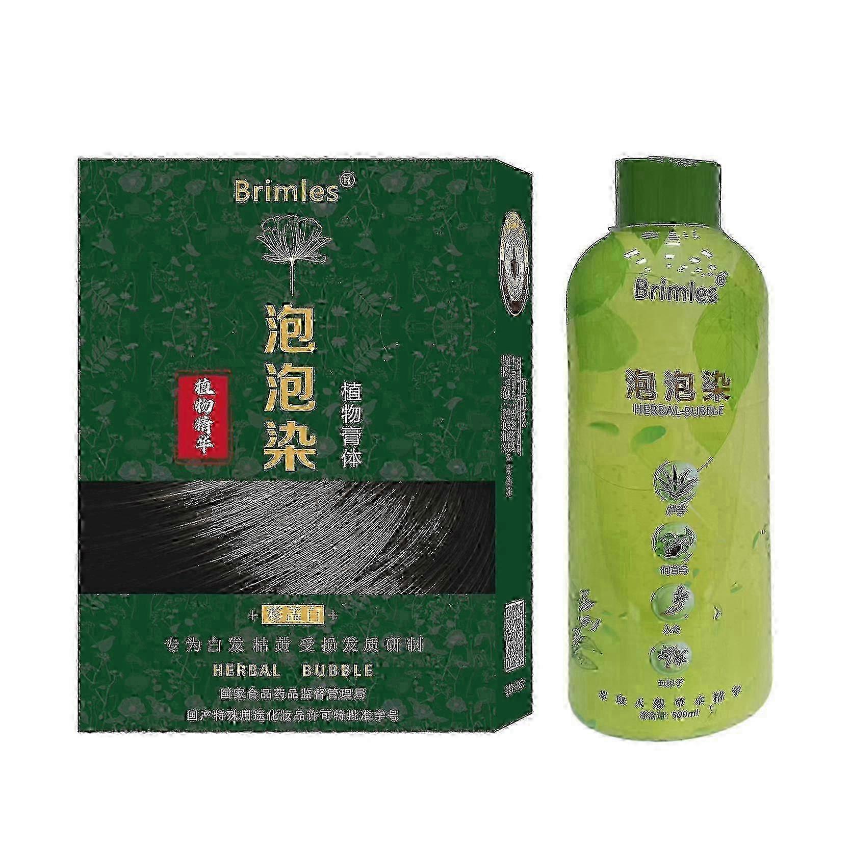 500ml Champú Herbal Bubble para Canas