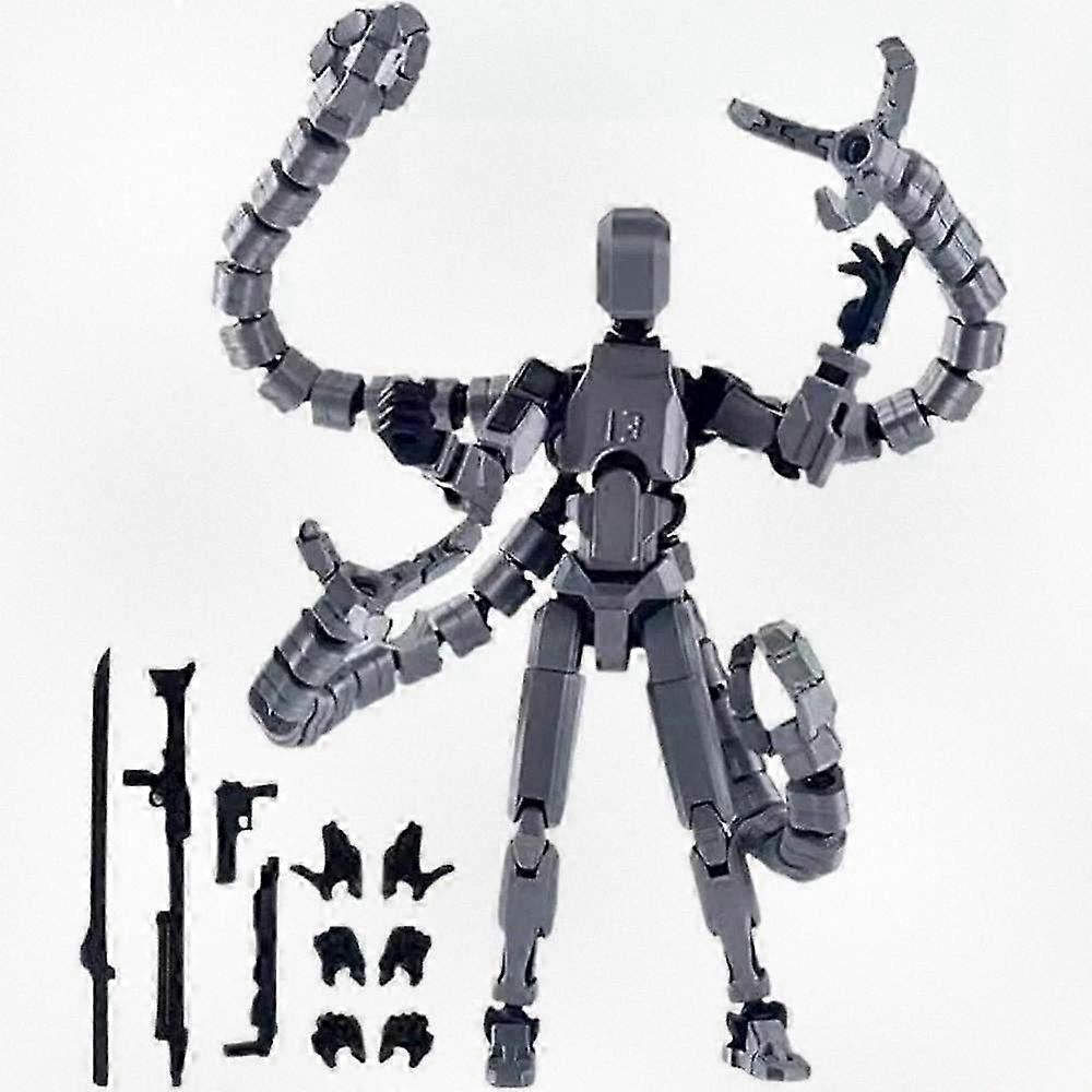 Multi-Jointed Movable 3D Printed Action Figure Accessories for T13 Model Toys