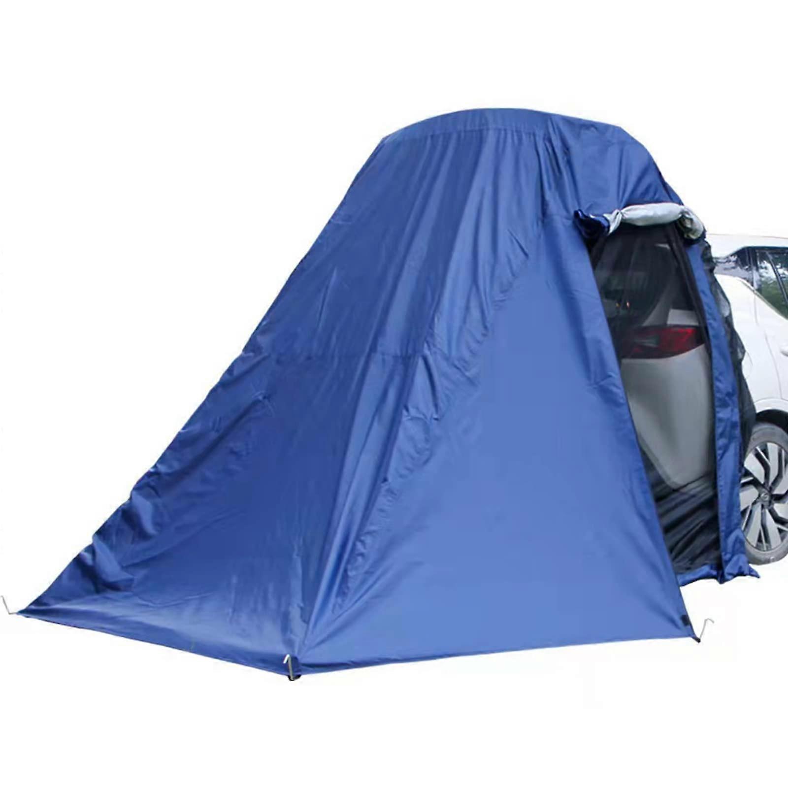 Universal Tailgate Awning Tents for SUVs, blue