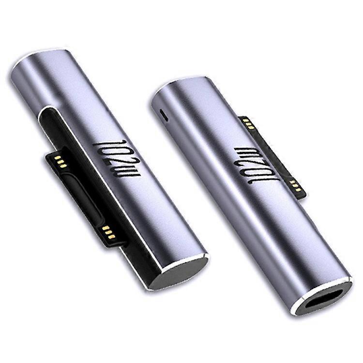 102W Typ-C-Buchse auf Surface Ladeadapter USB-C PD Schnellladekonverter Kompatibel für Microsoft Surface