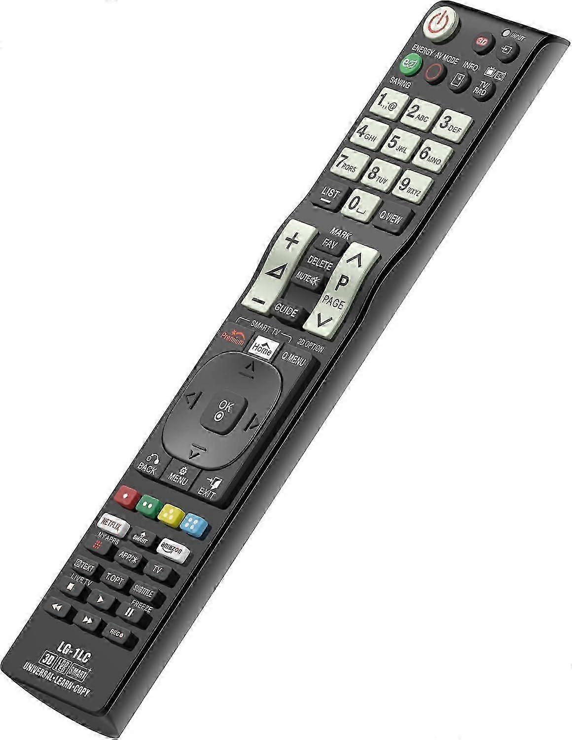 2026 Latest Model  Replacement Remote for TV, Compatbile with 99% Smart TV Black
