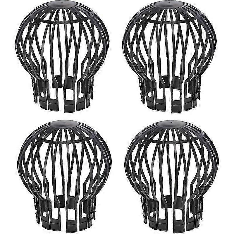 Gutter Filters, 4 Pieces, Gutter Guard, Made of plastic, durable, rust-proof, smooth drainage, suitable for gutter, roof drainage SZRH 2025