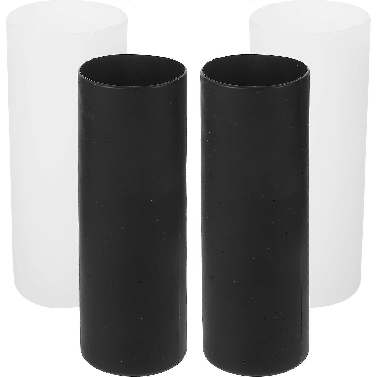 Silicone Bottle Holder Protective Cover Thermal Insulation Home 4Pcs