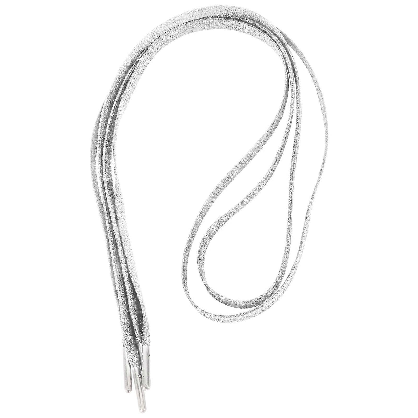 Laces For Trainers Flat Shoe Strings Casual Shoe Tie Running Jogging Control Tightness Metal 1 Pair