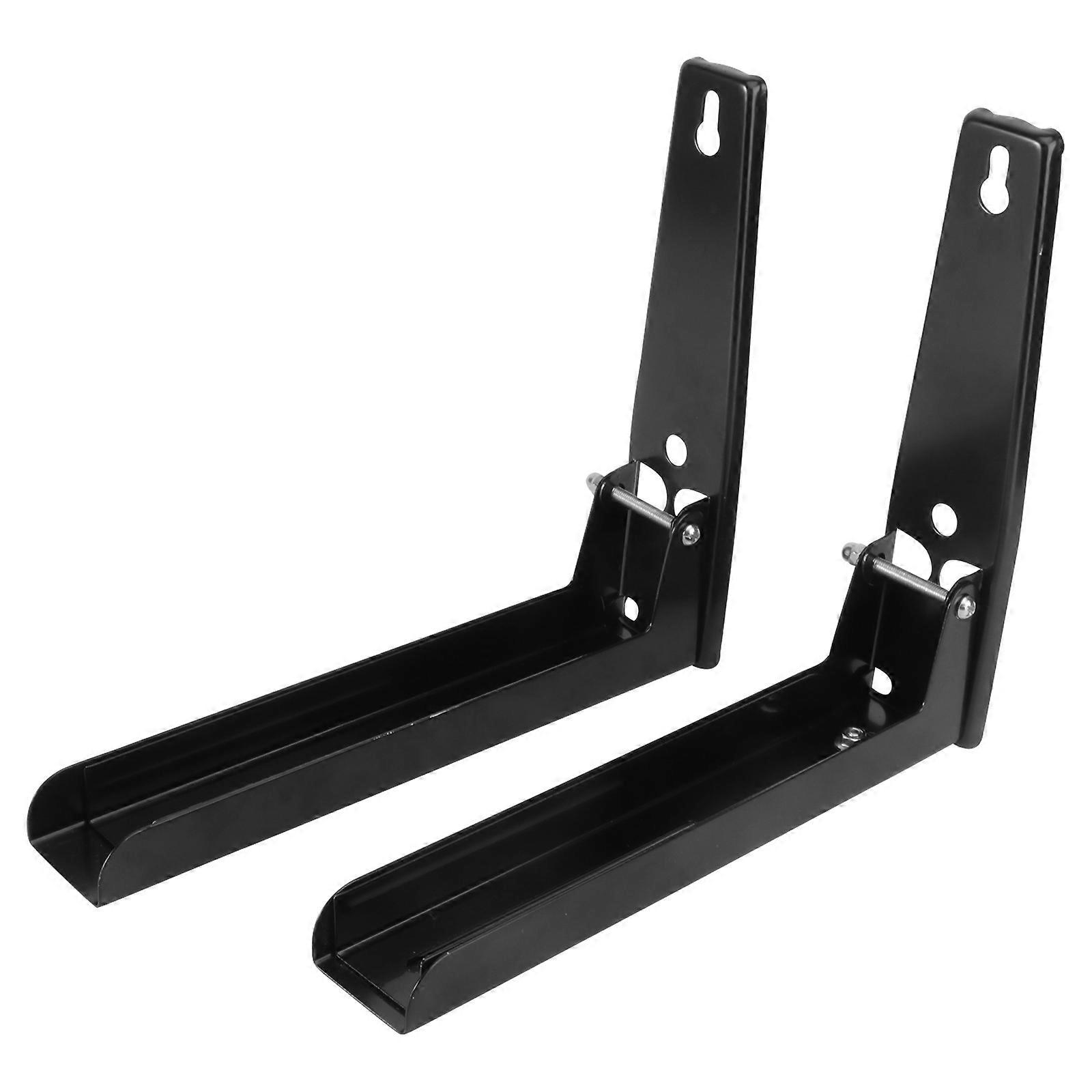 Telescopic Microwave Holder Wall Mounted Oven Shelf Storage Rack for Kitchen 15.75x7.87x1.97inch 1Pc
