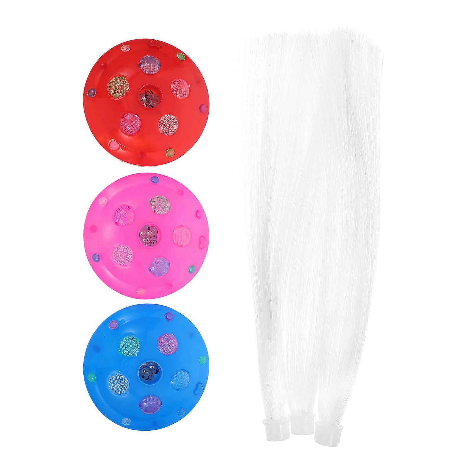 Led Fiber Optic Lights Color Changing Romantic Atmosphere Creation 3Set