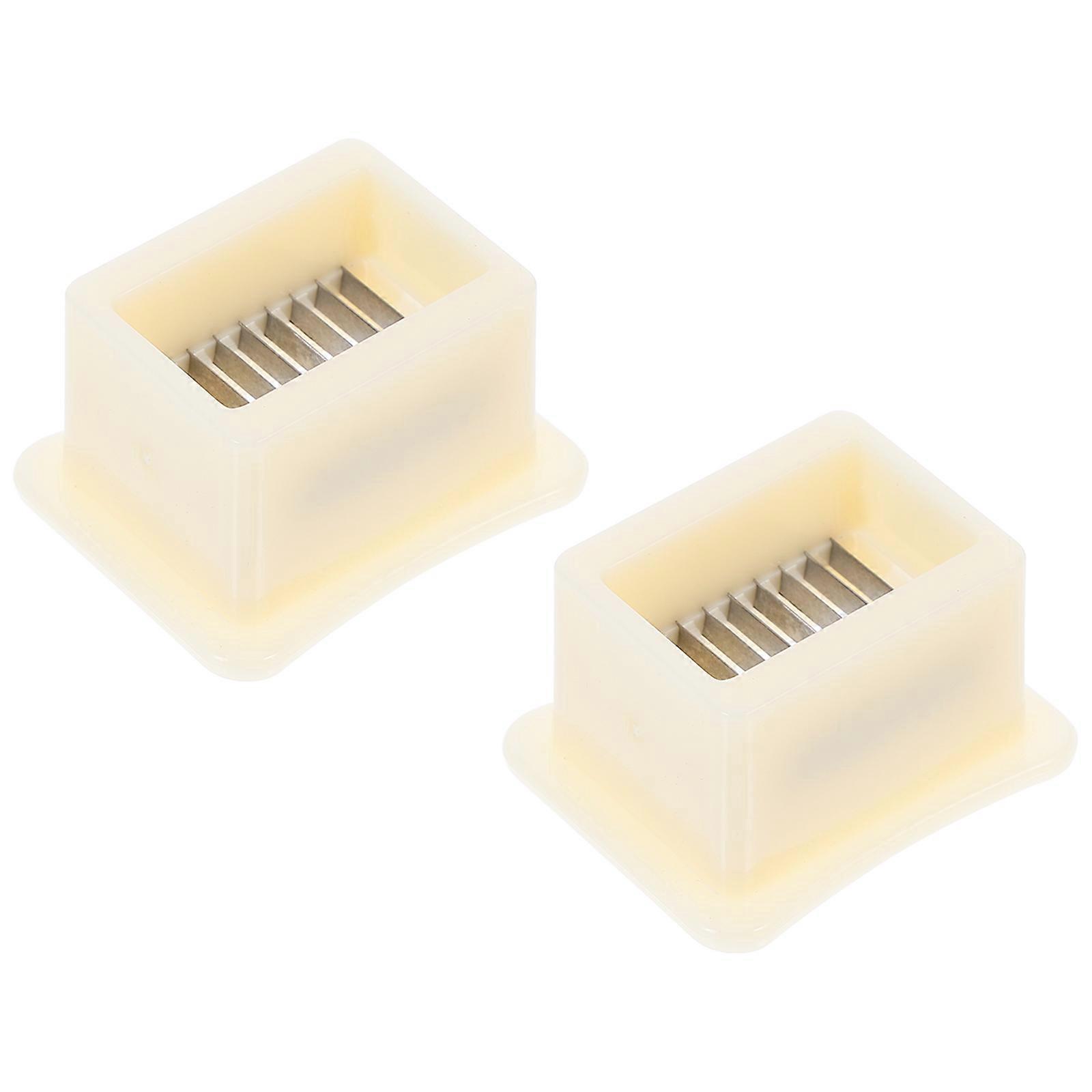 Kitchen Slicing Assistant Tool Bean Stringer Beans Home Kitchen ABS 2Pcs