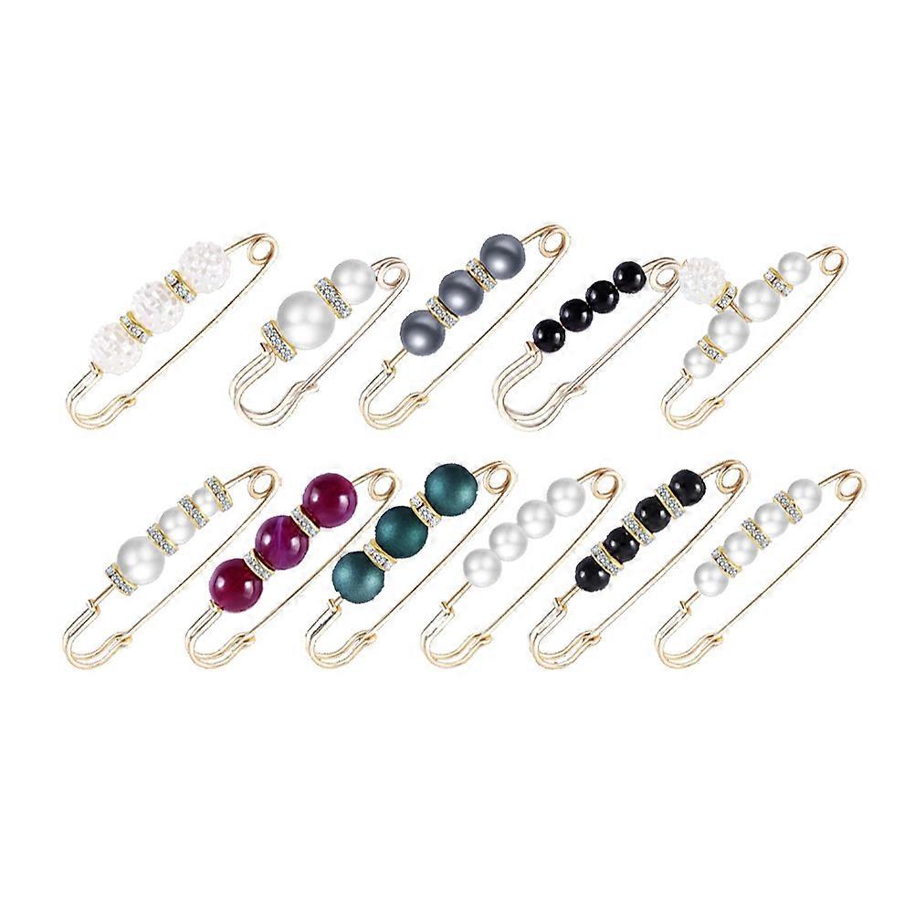 Pants Waist Adjuster Waist Modification Pin Alloy 5.8x2cm Prevent Wardrobe Malfunctions Women 11Pack