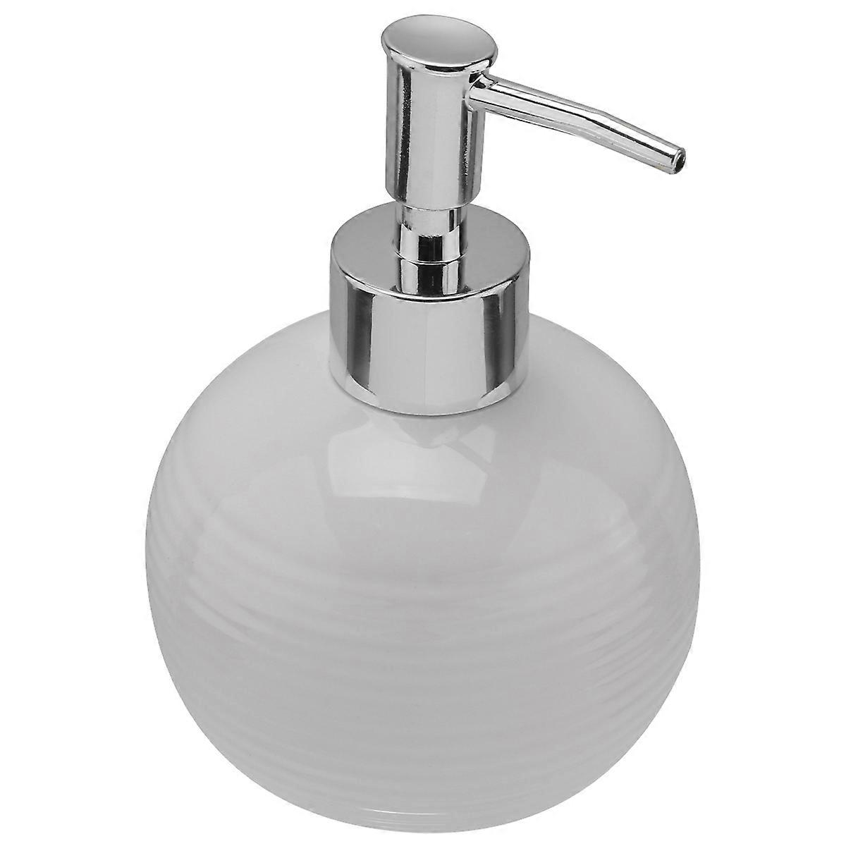 Lotion Bottles With Pump Ceramic Dispenser Portable Design 14x9x9 Cm 1Pc