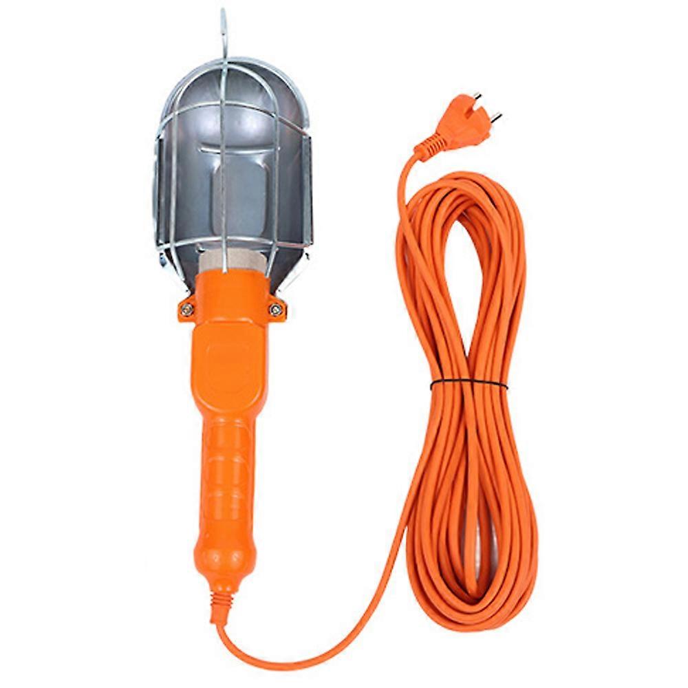 IS525 Work Light with Plastic/Metal Cage Orange-10m