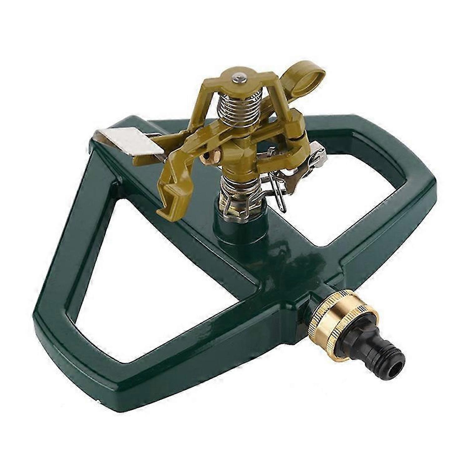 Impact Sprinkler with Base, Circular Sprinkler with Sprinkler Head, Garden Hose Sprinklers System fo