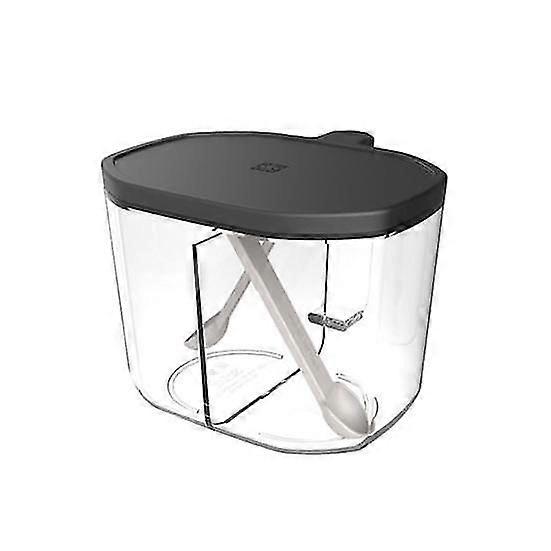 Spice Dispenser Heavy Duty Easy to Clean Portable Durable Compartment Design Pot for Dining