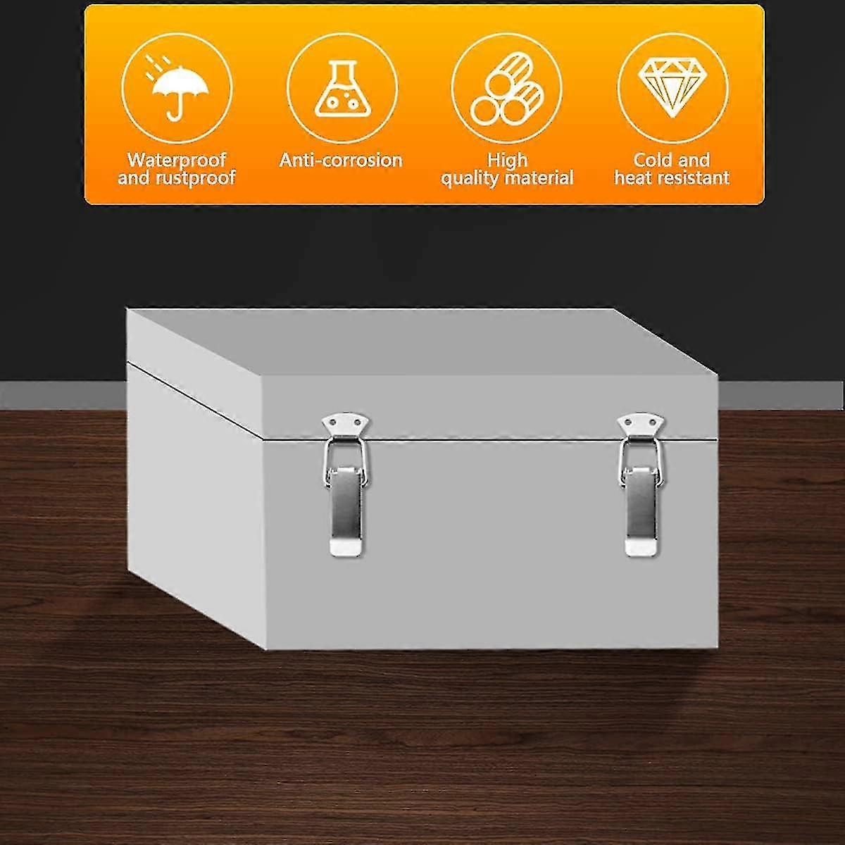 Toggle Clamps - 8pcs Stainless Steel, Spring Loaded Latches for Boxes