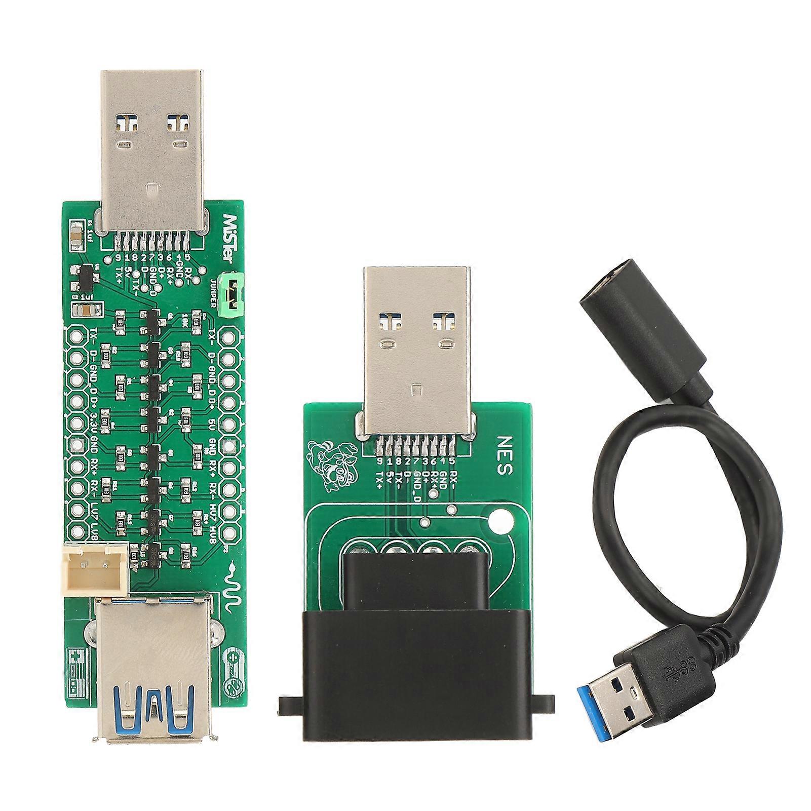 SNAC USB 3.0 Zero Latency Controller Adapter for Mister IO Module for Zapper Game Console