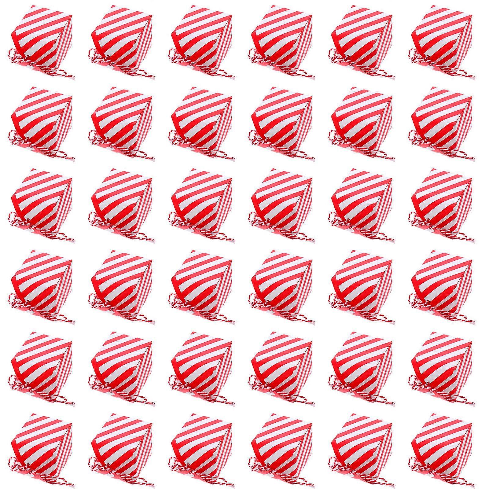 Paper Candy Boxes Stylish Wedding Supplies Rectangular 5.5X7.5CM 48Pack