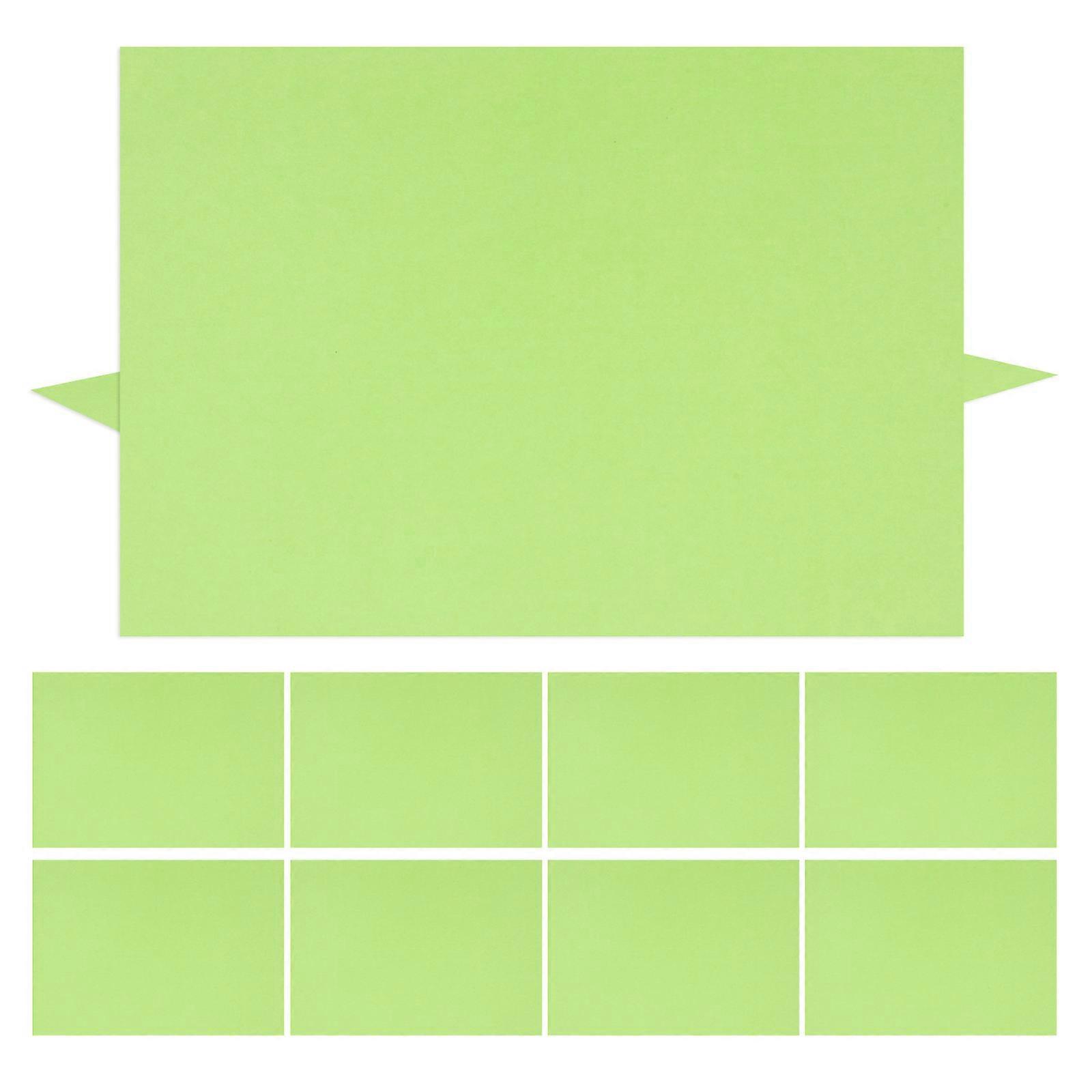 Paper Cardstock A4 Colored Copy Paper For DIY Crafts Scrapbooking Card Making Green 10Pcs