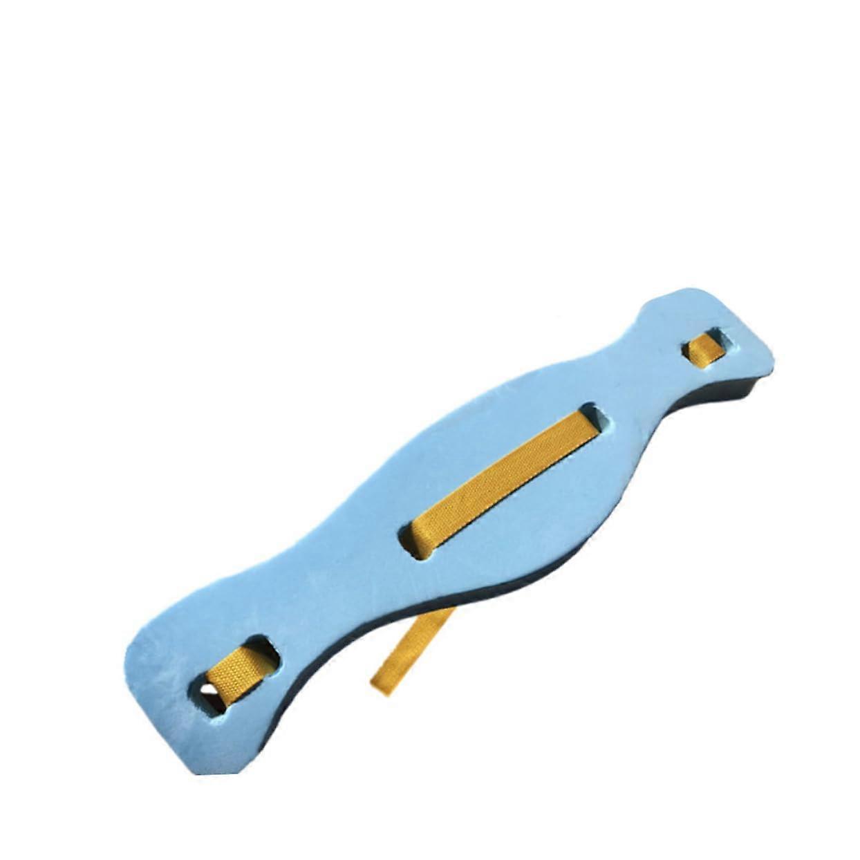 Floating Swimming Belt Blue With Archery Finger Tab, Fish-Shaped Floating Training Board, Bungee Belt
