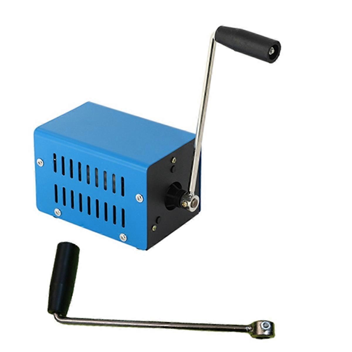 20W Outdoor Multi-Function Portable Manual Crank Generator USB Charging Hand Crank Generator Emerge