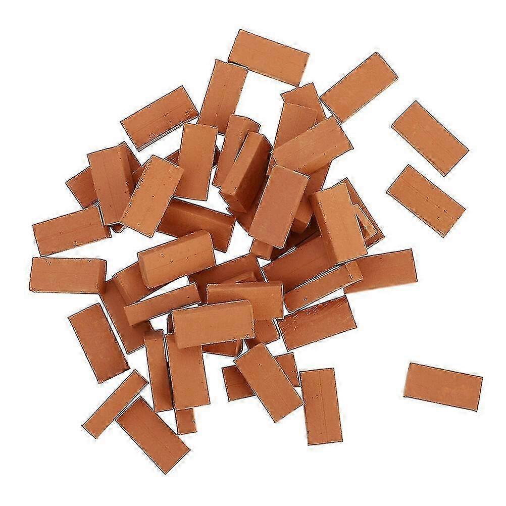 200 Pcs Miniature Clay Bricks for DIY Landscaping Accessories Sand Table