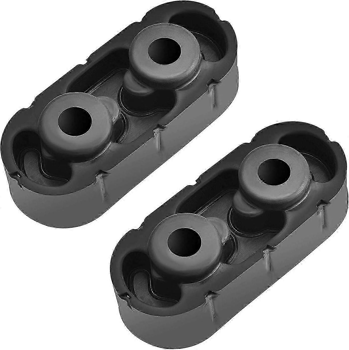 Universal Exhaust Hanger with Stainless Steel Core, 12mm Mounting Diameter, High Density Rubber Isolator