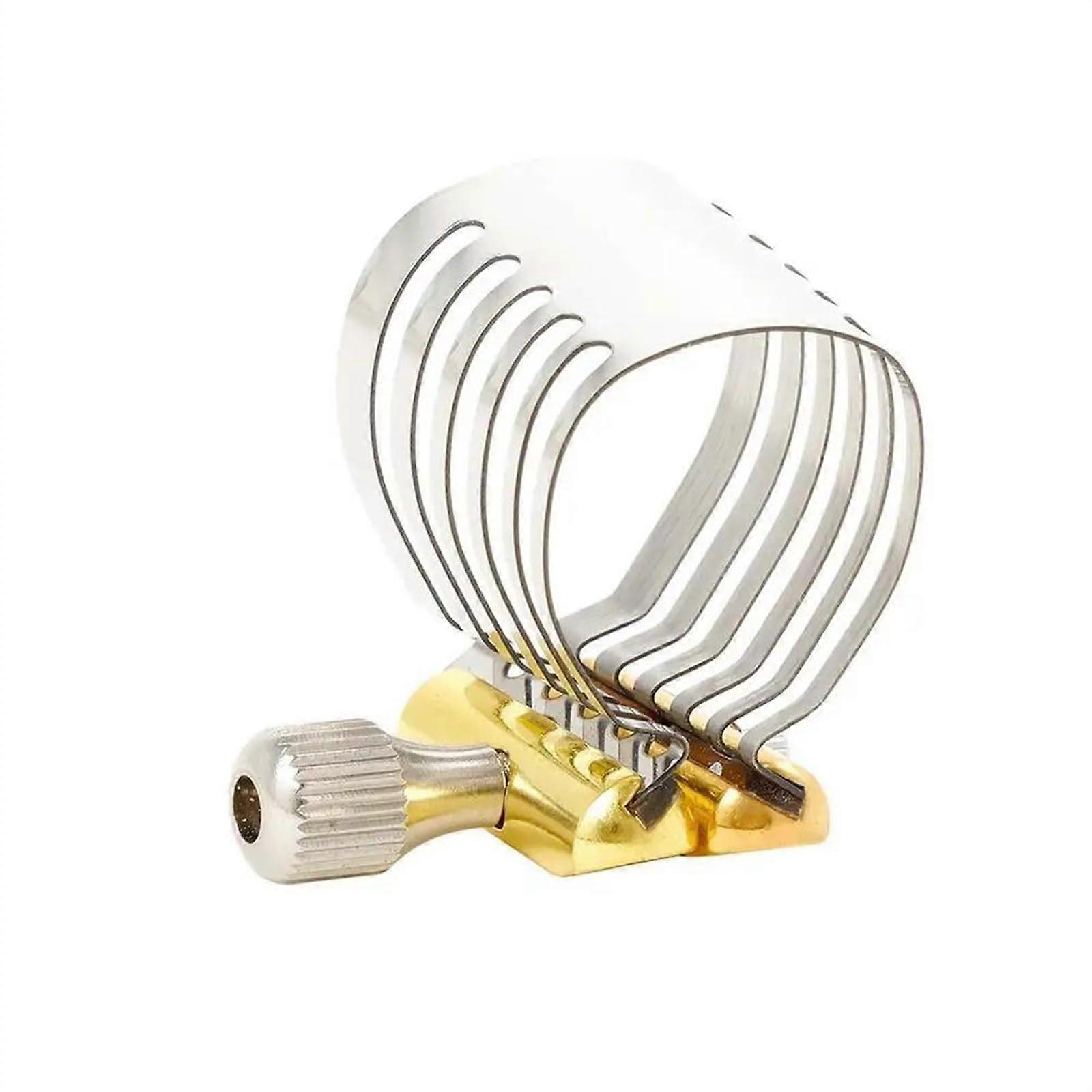 Justerbar saksofon monteringsklips rustfritt stål for tenor / alt / saksofon