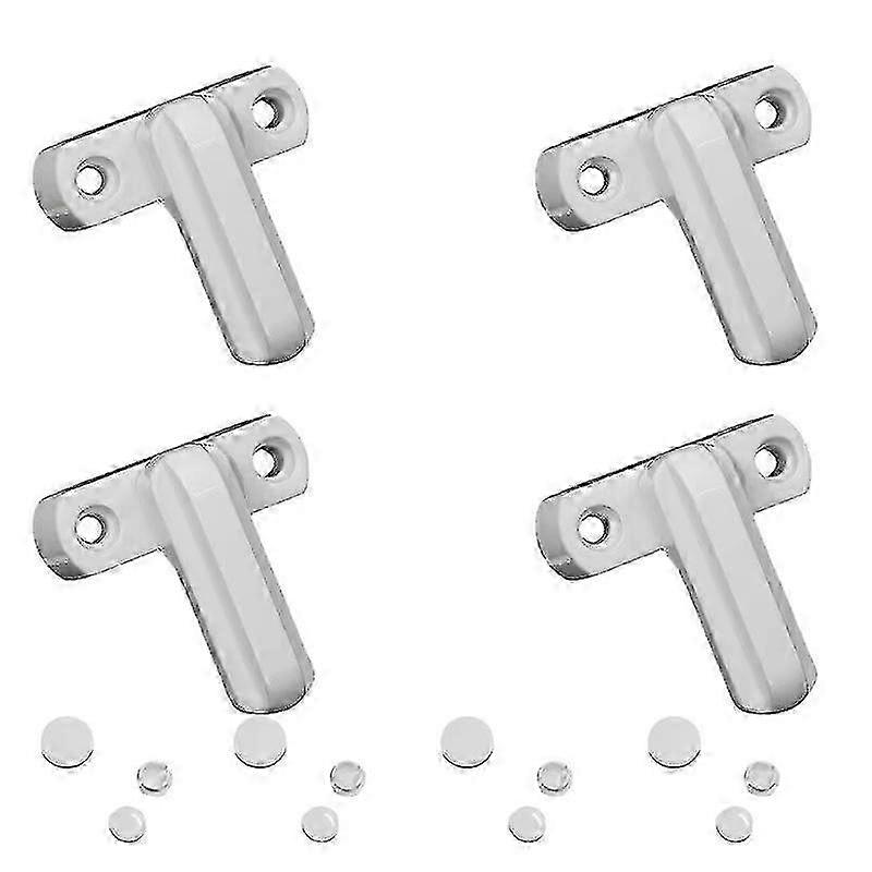 4 Window Lock - Zinc Alloy - 4PCS White Home Security Door Lock for Various Door and Window - Home Security UPVC/PVC