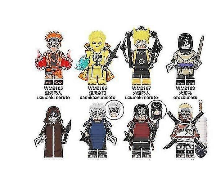 2023-series Naruto Building Blocks Minifigure Children Assembling Toys-1a