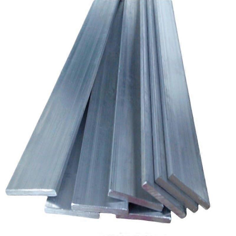 6061 Aluminum Flat Bar - 15-16 mm Thick, 500 mm Length, 16x85 mm Profile, Industrial and DIY Projects