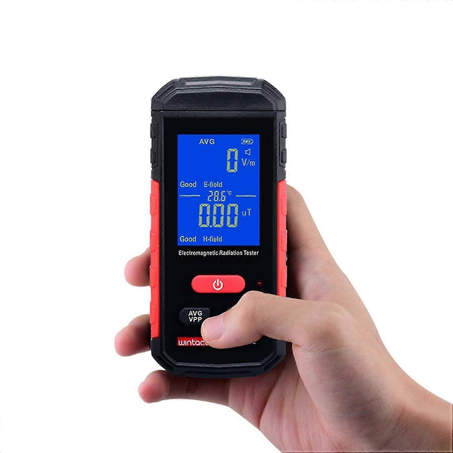 3-in-1 EMF Detector: Electric, Magnetic Field & Temp Monitoring Tool for Home, Office & Paranormal