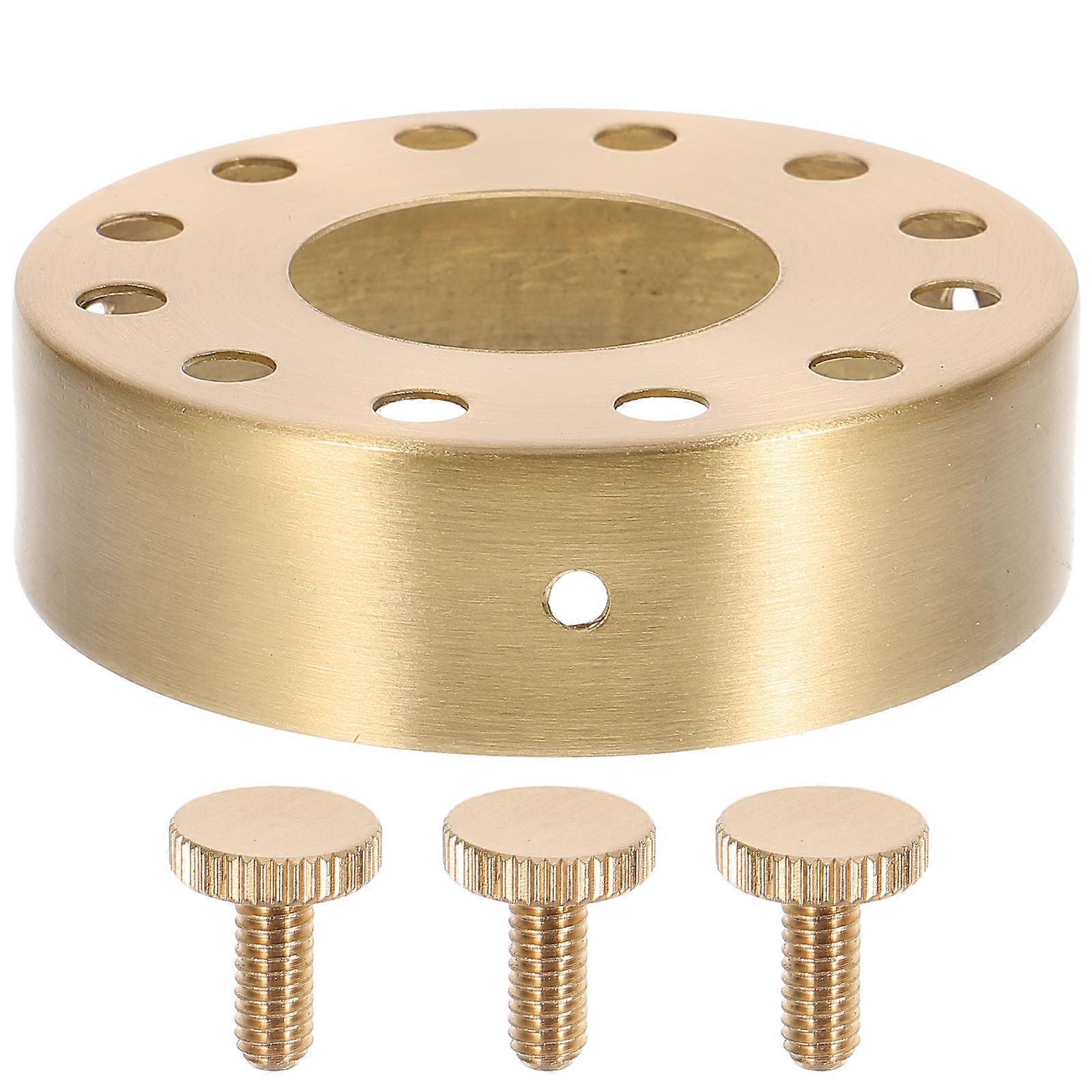 Collar Ring Lampshade Reducer Ring Replacement Prevent Loosening Copper Material 1Pack